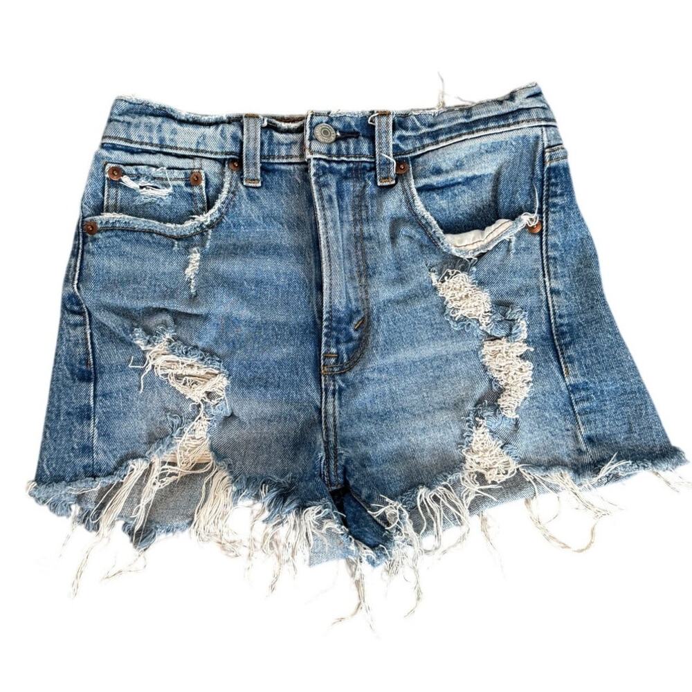 Abercrombie & Fitch The Mom Short High Rise